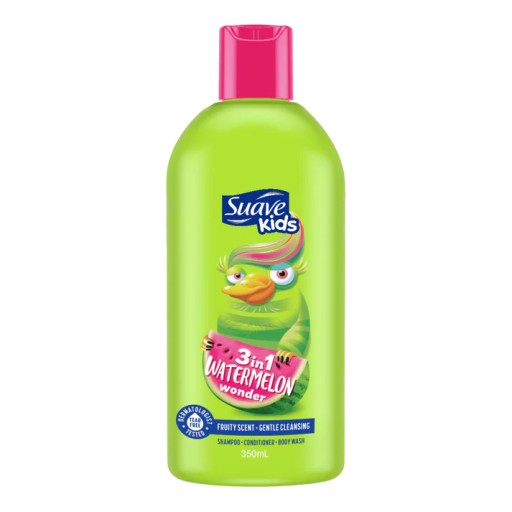 شامبو وبلسم وغسول للجسم من سواف Suave Shampoo + Conditioner + Body Wash