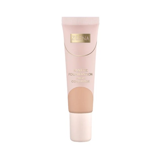 كريم أساس مات بتغطية عالية 25 مل Matte Foundation High Coverage 25 ml