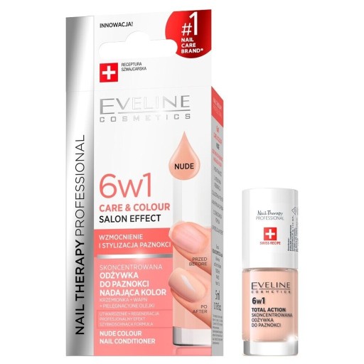 علاج الأظافر الاحترافي 6 في 1 للعناية واللون Nail Therapy Professional 6 in 1 Care & Colour