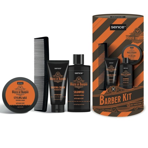 مجموعة أدوات الحلاقة هاوس أوف باربر 4 قطع House of Barber Set 4PCS