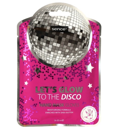 قفازات قناع اليد ديسكو جلام 2 × 20 مل Disco Glam Hand Mask Gloves 2x20 ml