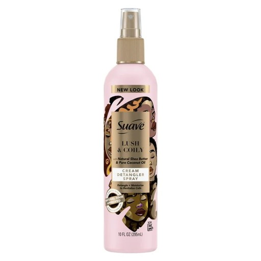 بخاخ كريم لفك تشابك الشعر لوش آند كويلي 295 مل Lush & Coily Cream Detangler Spray 295 ml