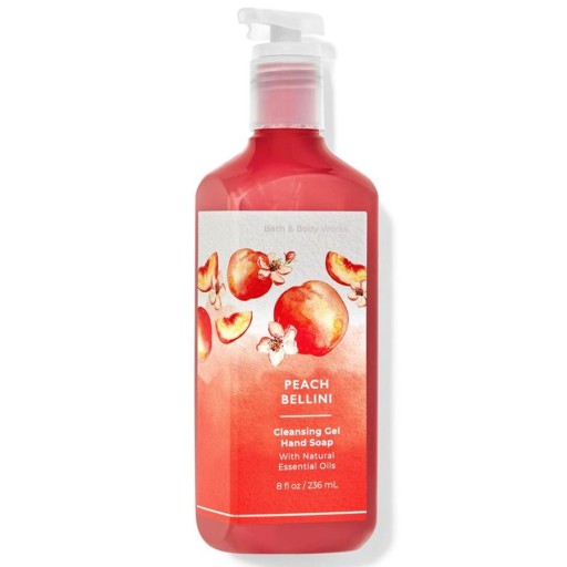صابون جل منظف لليدين برائحة الخوخ 236 مل Peach Bellini Cleansing Gel Hand Soap 236 ml