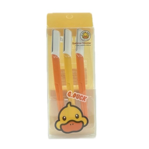شفرات لتحديد الحواجب 3 قطع DUCK Dual Sided Face Razor 3 PCS