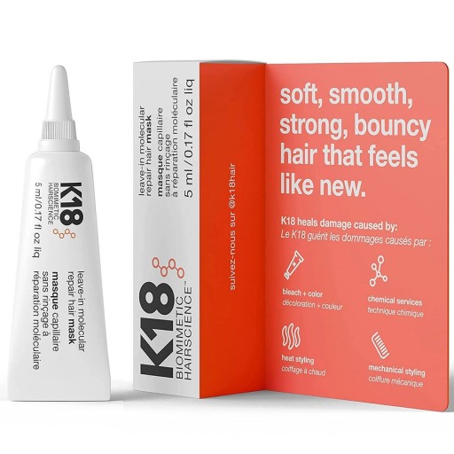 ماسك الشعر المرمم الجزيئي Leave In Molecular Repair Hair Mask