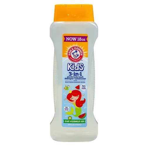 غسول وشامبو وبلسم 3 في 1 للأطفال 532 مل Kids 3 In 1 Gentle Body Wash & Shampoo & Conditioner 532 ml