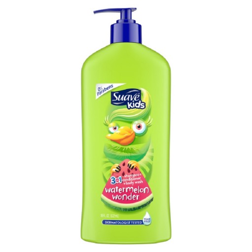 شامبو وبلسم وغسول جسم للاطفال3 في 1 بالبطيخ Kids 3 In 1 Shampoo, Conditioner and Body Wash Water Melon