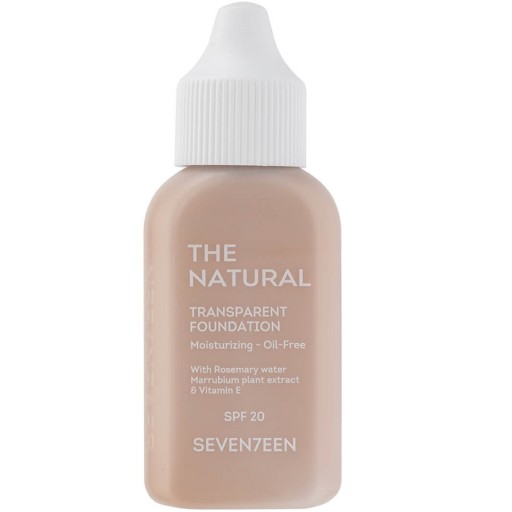 كريم الأساس الطبيعي الشفاف بعامل حماية من الشمس 20، 35 مل The Natural Transparent Foundation SPF 20, 35 ml