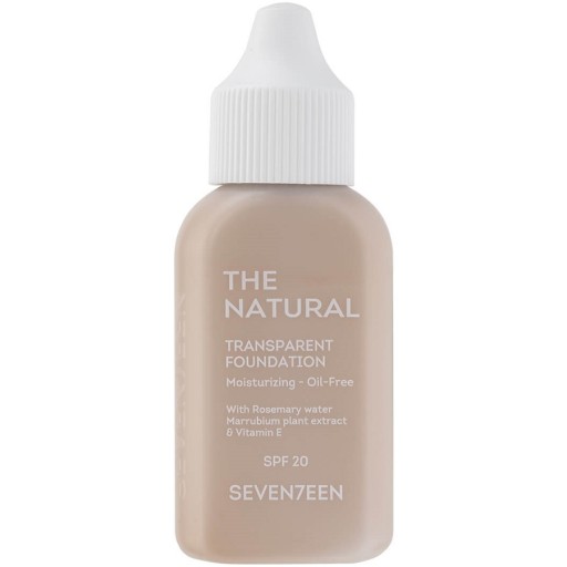 كريم الأساس الطبيعي الشفاف بعامل حماية من الشمس 20، 35 مل The Natural Transparent Foundation SPF 20, 35 ml