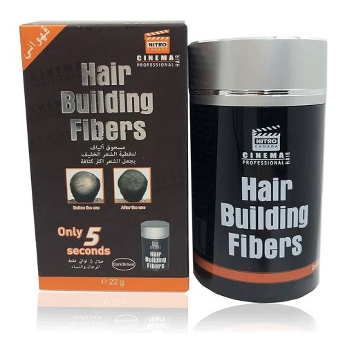 الياف تكثيف الشعر 22 غم Hair Building Fibers 22 G