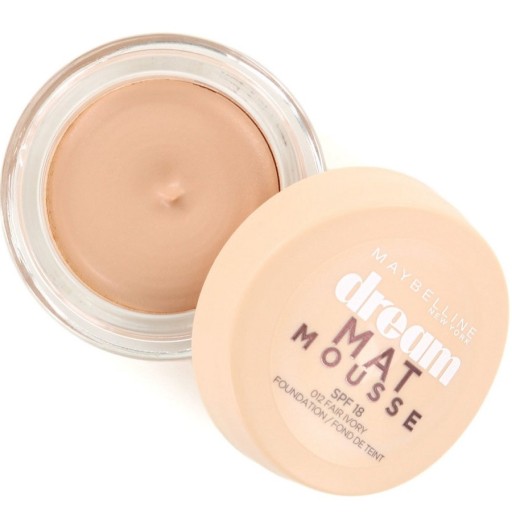 كريم اساس موس بلمسة نهائية خالية من اللمعان 18 غم Dream Matte Mousse Foundation 18 g