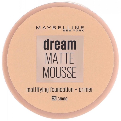 كريم اساس موس بلمسة نهائية خالية من اللمعان 18 غم Dream Matte Mousse Foundation 18 g