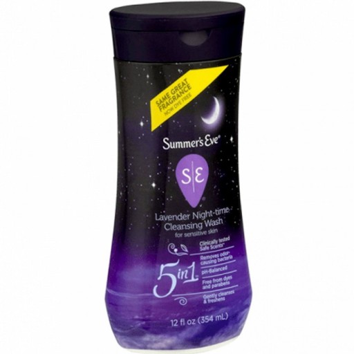 غسول ليلي للمناطق الحساسة بالافندر 354 مل Lavender Night Time Cleansing Wash 354 ml