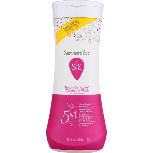 غسول منظف للمناطق الحساسة 444 مل Simply Sensitive Cleansing Wash 444 ml