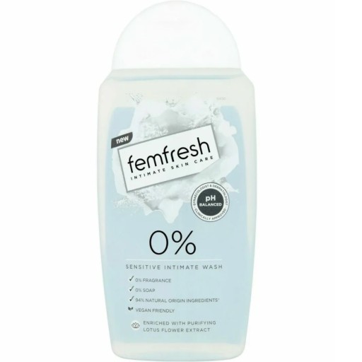 غسول للمناطق الحساسة خالي من الصابون والعطور 250 مل Sensitive Intimate Wash Soap & Fragrance Free 250 ml