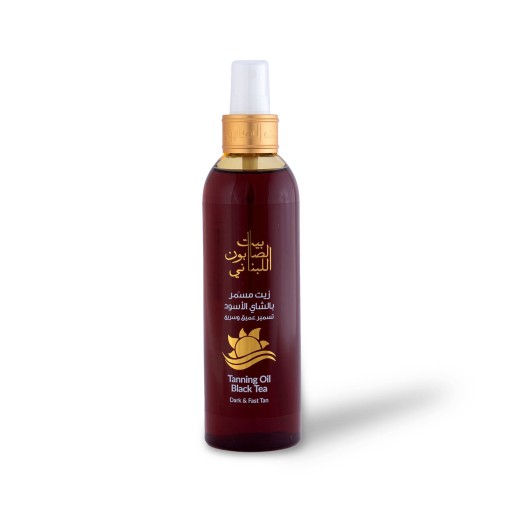 زيت تسمير البشرة بالشاي الأسود 250 مل BLACK TEA TANING OIL 250ML