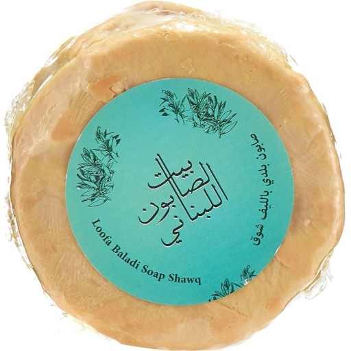 صابون بلدي بالليف شوق 300 غم Loofa Baladi Soap Shawq 300 g