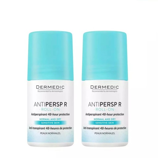 1+1 رول مزيل التعرق ديرمادك Dermedic Antipersp Deodorant Roll On 1+1