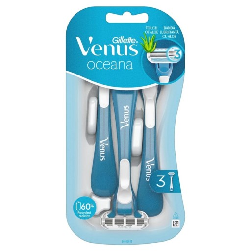 شفرات حلاقة فينوس أوشيانا 3 قطع Venus Oceana Razor 3 PCS
