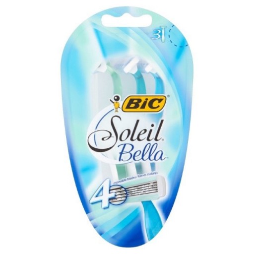 ماكينة حلاقة سولي بيلا للسيدات 3 قطع Soleil Bella Lady Razors 3 PCS
