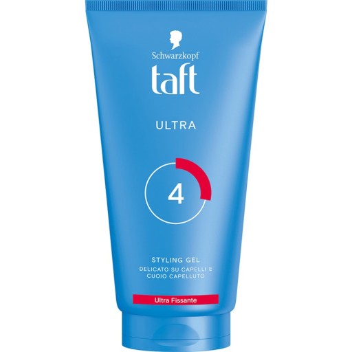 جل تصفيف الشعر تافت الترا 4، 150 مل Taft Ultra styling gel 4, 150 ml