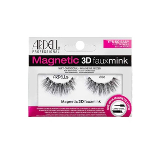 رموش مغناطيسية مفردة 3دي فرو منك 858 Magnetic Single Lash 3D Faux Mink 858