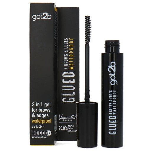 جل جوت تو بي 2 في 1 المقاوم للماء لتثبيت الحاجب والبيبي هير Got2B Glued 2 in 1 Waterproof Gel for Brows & Edges
