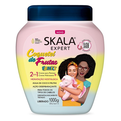 كريم العناية بالشعر كويتيل دي فروتاس 1000 غم Couetel De Frutas Hair Creme 1000 g