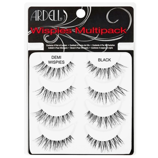 رموش ديمي ويسبايس الأسود 4 أزواج Demi Wispies Black 4 Pairs