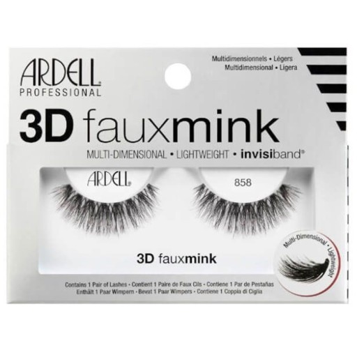 رموش صناعية من المنك الصناعي 858 3D Faux Mink 858