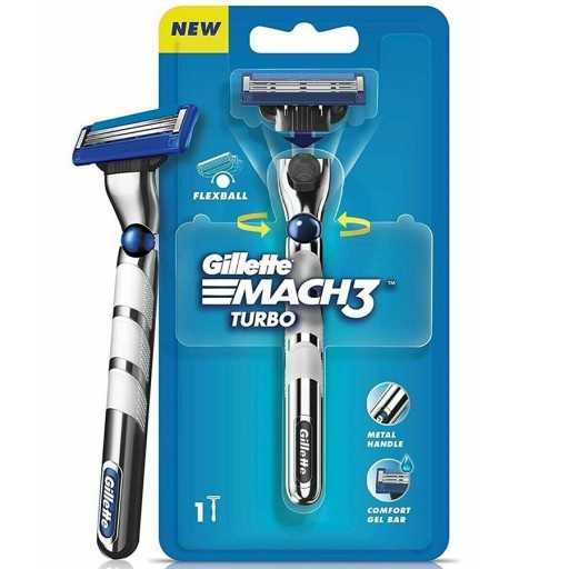 ماكينة الحلاقة الرجالية ماك 3 توربو Mach3 Turbo Men’s Razor