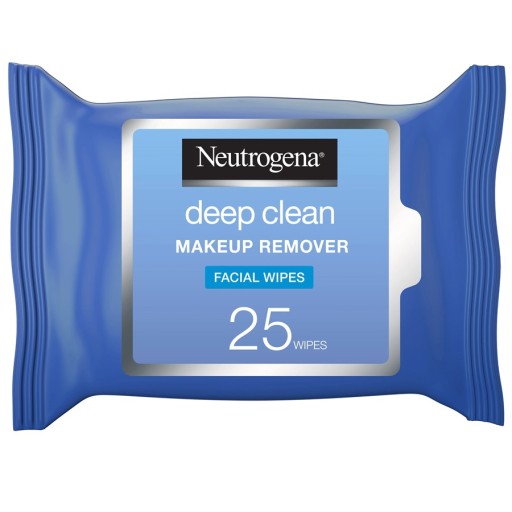 مناديل مبللة ديب كلين لإزالة ماكياج الوجه 25 قطعة Deep Clean Makeup Remover Facial Wipes 25 PCS