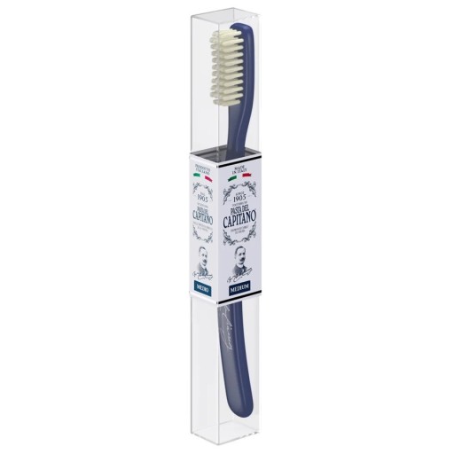 فرشاة أسنان كلاسيكية متوسطة النعومة باللون الأزرق Classic Medium Toothbrush Blue