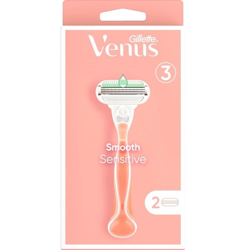 موس الحلاقة اليدوية فينوس الناعمة Venus Smooth Sensitive Manual Razor