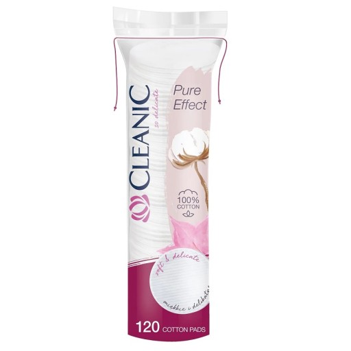 اقراص قطن بيور ايفيكت 120 قطعة Pure Effect Cotton Pads 120 PCS