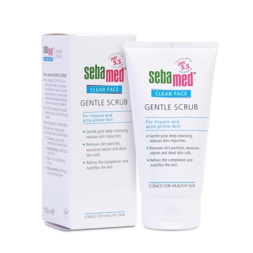 مقشر لطيف للوجه 150 مل Clear Face Gentle Scrub 150 ml
