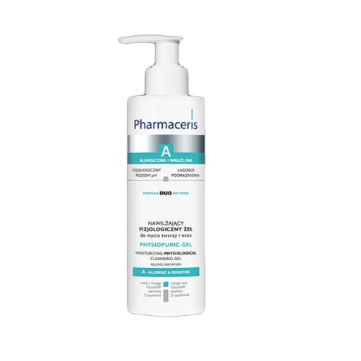 غسول جل فيزيوبوريك مرطب للوجه 190 مل Moisturizing Gel Face Wash Physiopuric 190 ml