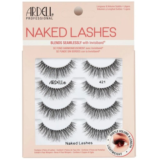 رموش صناعية 421 أسود Naked False Eyelashes 421 Black