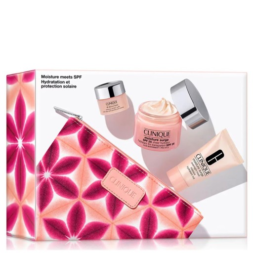 مجموعة مرطبات البشرة التي تحتوي على عامل حماية من أشعة الشمس 3 قطع Moisture Meets SPF Set 3 PCS