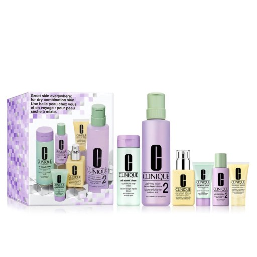 مجموعة هدايا رائعة للبشرة الجافة والمختلطة 6 قطع Great Skin Everywhere Gift Set Dry Combination 6 PCS