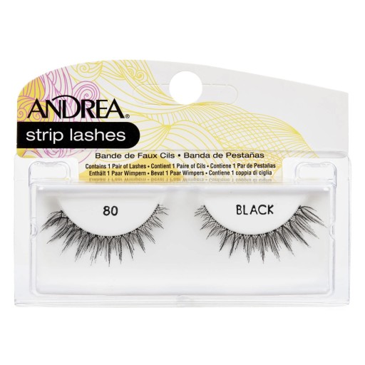 رموش صناعية 80 اسود Strip Lashes 80 Black