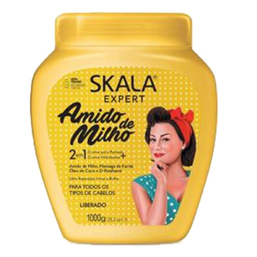 كريم لاصلاح الشعر  1000 غم Amido De Milho Creme 1000 g