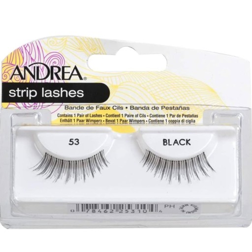 رموش صناعية 53 أسود Eyelash Strip Lashes 53 Black