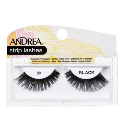 رموش أندريا ستريب 28 أسود Andrea Strip Lashes 28 Black