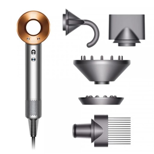 مجفف الشعر سوبر سونيك اتش دي 07 Supersonic Nickel/Copper HD07 Hair Dryer