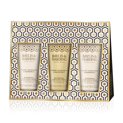 مجموعة هدايا برائحة الماندرين الحلو والجريب فروت 3 قطع Sweet Mandarin & Grapefruit Luxury Gift Set 3 PCS