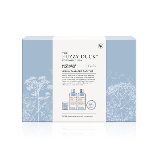 مجموعة هدايا فاخرة ذا فوزي داك كوتسوولد سبا 4 قطع The Fuzzy Duck Cotswold Spa Luxury Gift Set 4 PCS