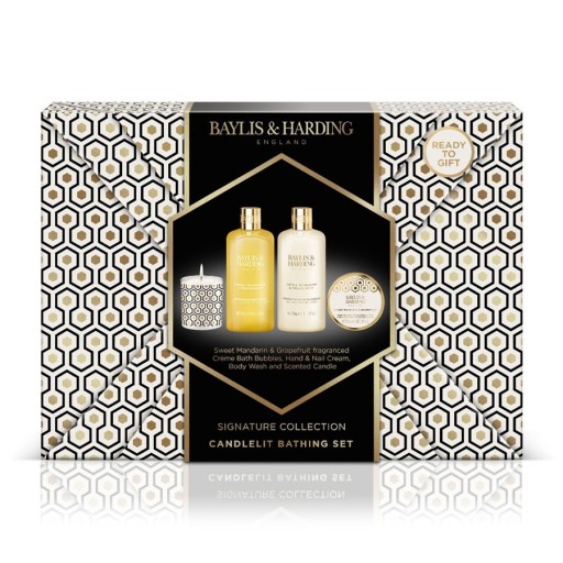 مجموعة العناية بالجسم باليوسفي والجريب فروت 4 قطع Body Care Set Mandarin & Grapefruit 4 PCS