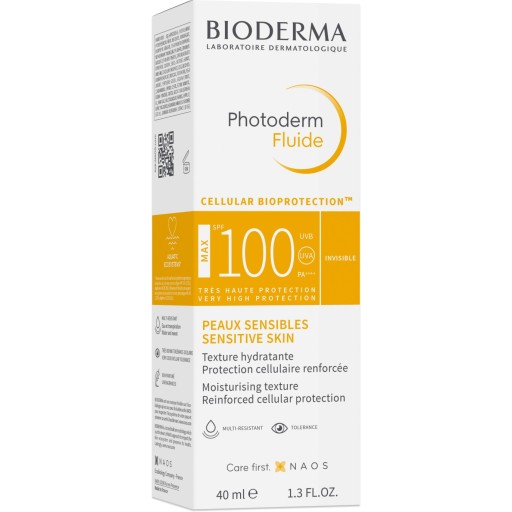 واقي شمس فوتوديرم فلويد ماكس بعامل حماية 100، 40 مل Photoderm Fluid Max SPF 100 40 ml