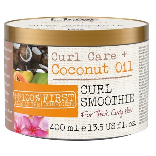 ماسك منعم بزيت جوز الهند للشعر المجعد 400 مل Curl Coconut Oil Smoothie Mask 400 ml
